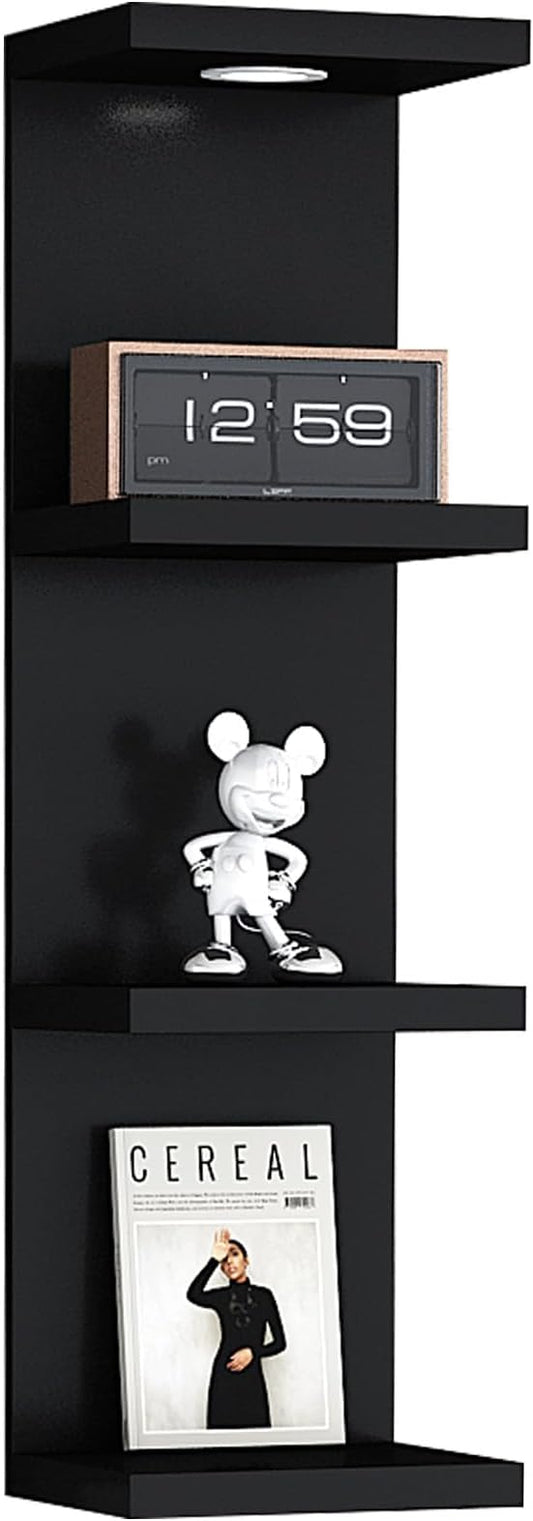 LitaEther Versatile 4 Tier Wall Shelf Unit, Display Floating Shelf by Shopnow