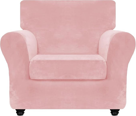 ZNSAYOTX Luxury Velvet Chair Slipcovers by ZNSAYOTX
