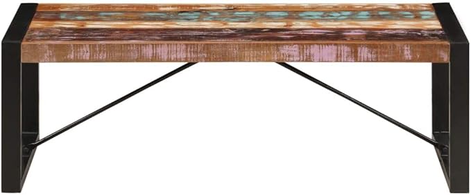 Coffee Table 47.2"x23.6"x15.7" Solid Reclaimed Wood, End Tables, Living Table - Image 3
