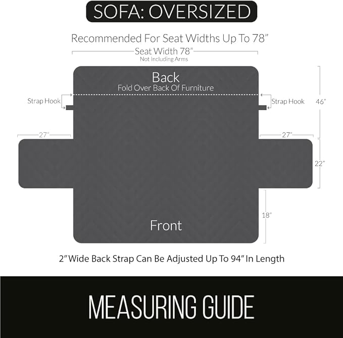Sofa Shield® Couch Slip Covers for Dogs, Reversible Furniture Protector - Image 6