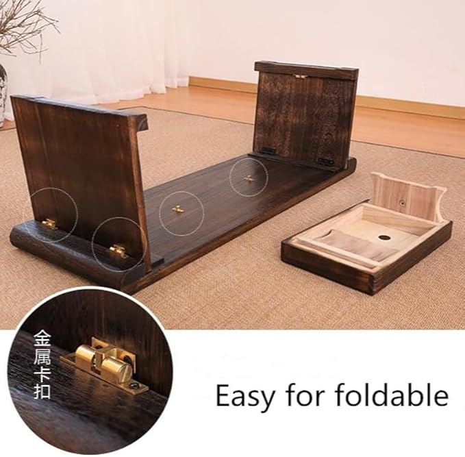 thalo End Table Wooden Floor Table - Image 6