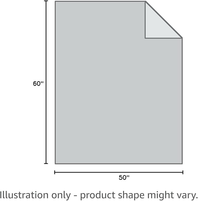 BOURINA Royal Blue Throw Blanket 50x60 Inches Throw Textured Solid Soft Sofa - Image 8