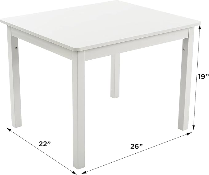 Humble Crew Kids Table and Chair Set, Toddler Activity Table - Image 5