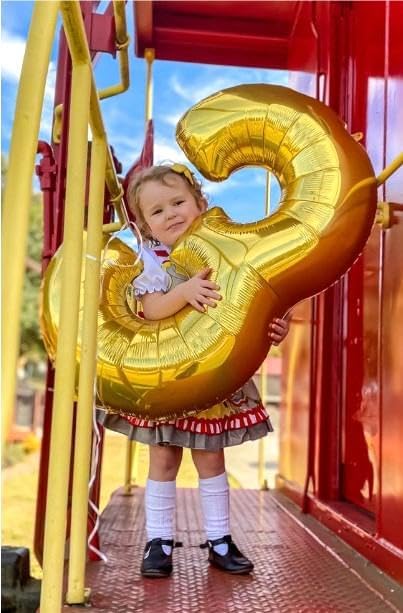 Gold Mylar Number 13 Balloon 40 inch, Number 13 Birthday Balloon for Boy Girl, Gold Foil 13 Balloon for 13 Birthday Party, Anniversary Celebration Number Balloons Decorations
