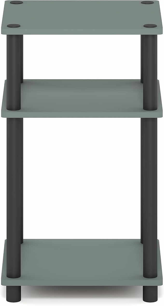 Furinno JUST Side Table, 3-Tier End Table, Open Shelves Night Stand, Bedside - Image 9