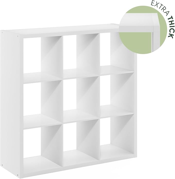 Furinno Cubicle Open Back Decorative Cube Storage Organizer - Image 7