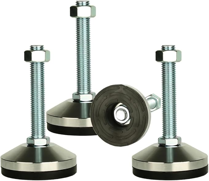 Heavy Duty Leveling Screw Leg, Leg Leveler 3.14" Dia Base, Adjustable Leveling - Image 6