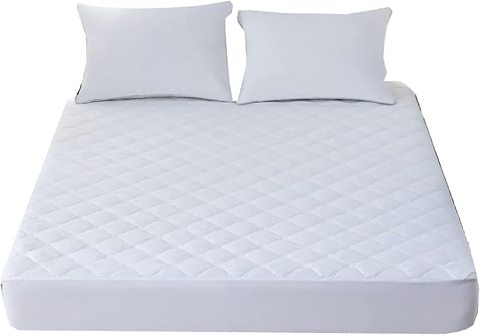Kingnex Olympic Queen 66x80 Waterproof Quilted Mattress Protector Pad Super - Image 7