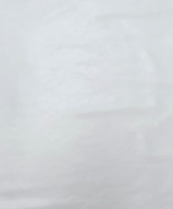 NAT Leathers White Soft Faux Leather Fabric Sheet PU Sold by The Yard Synthetic - Image 2