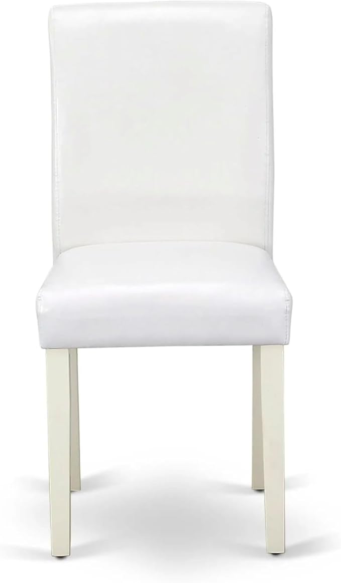 East West Furniture ABP2T64 Abbott Classic Parson Dining Chairs - Image 4
