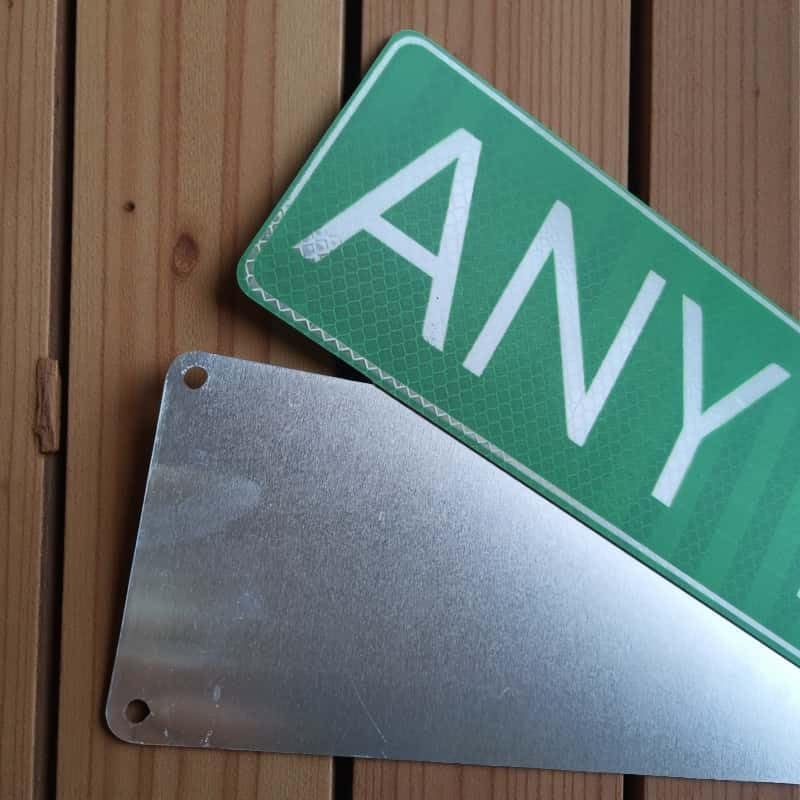 Custom Metal Sign 8x24 Inches - Personalized Street Home Bar Wall Decor, Fade-Resistant Aluminum, Weatherproof Outdoor Indoor Use