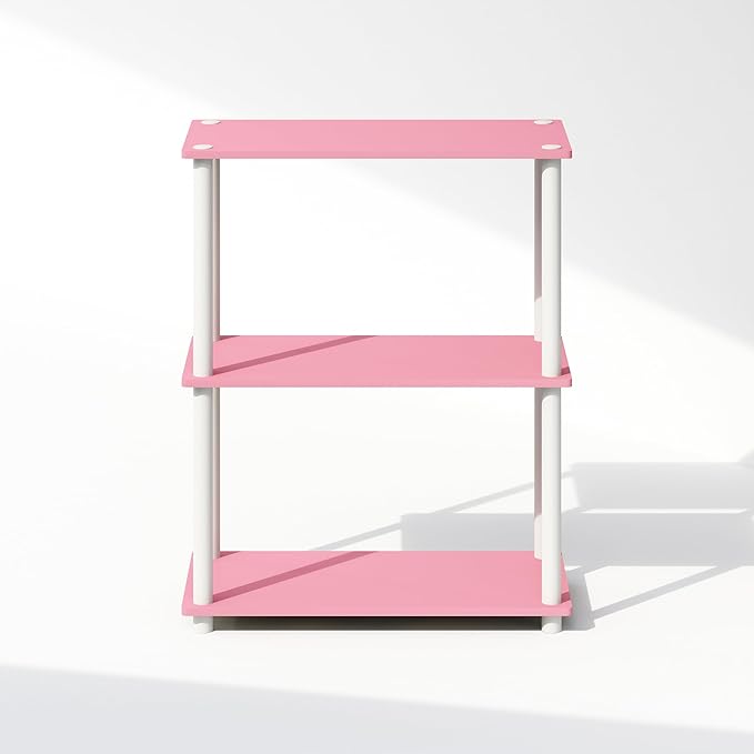 Furinno Turn-N-Tube Book Shelf, 3-Tier Bookshelf, Bookcase - Image 6