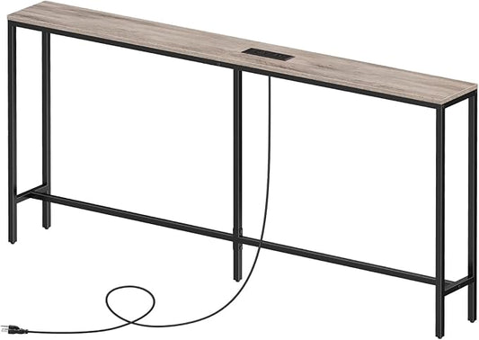 MAHANCRIS 63" Skinny Console Table by MAHANCRIS