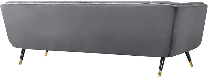 Modway Adept Contemporary Mid-Century Modern Performance Velvet Upholstered - Image 5