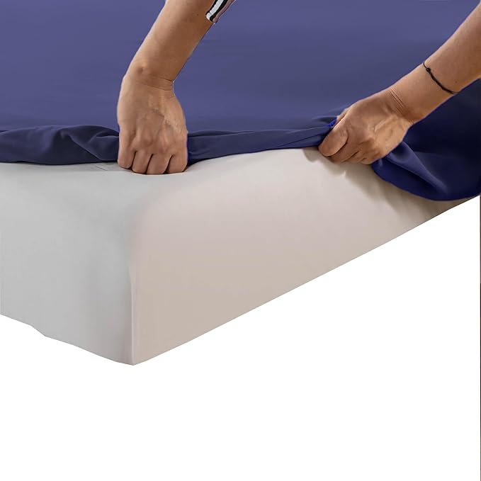 Kingnex Queen Sleeper Sofa Bed Sheets - Image 4