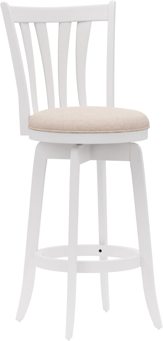 Hillsdale 29.5" Savana Wood Swival Bar Height Stool by HillsdaleFurniture