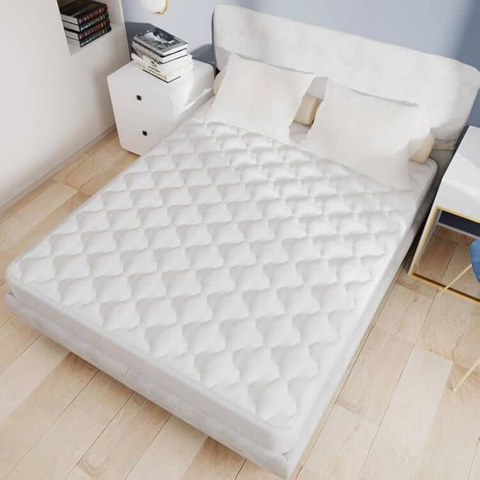 Twin XL Mattress Pad for College Dorm Room Essentials, Waterproof Hospital Bed - Image 6