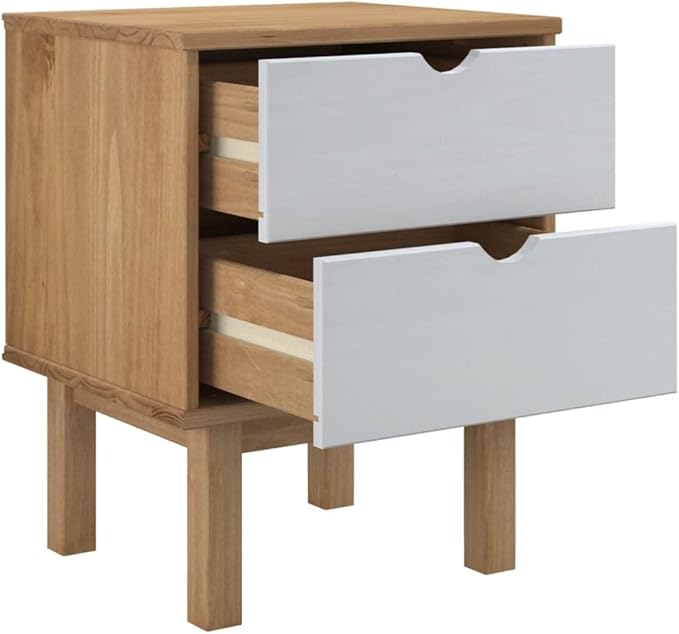 Scandinavian Style Bedside Cabinet - Image 5