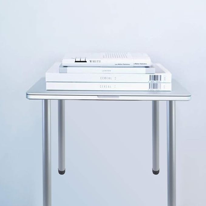 QLLY 28 inch Adjustable Metal Desk Legs, Heavy Duty Furniture Table Legs - Image 7