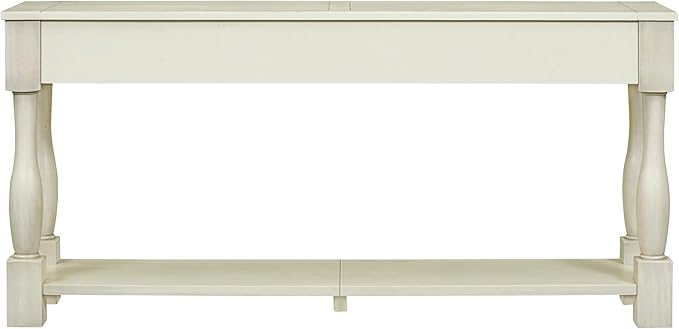 Knocbel 64 Inch Long Antique Entry Console Table - Image 5