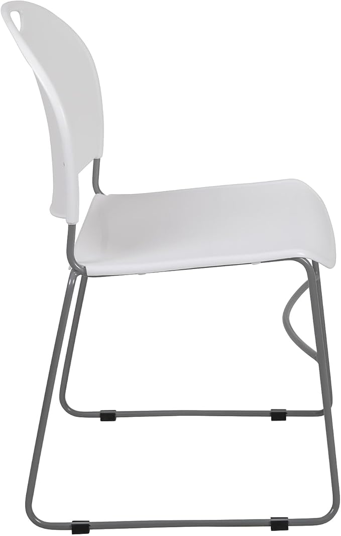 Flash Furniture HERCULES Series 5 Pack 880 lb. Capacity White Ultra-Compact - Image 8
