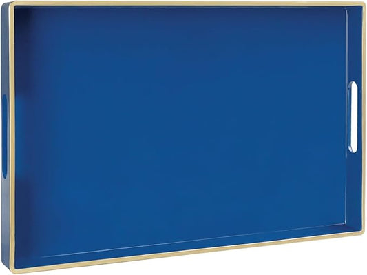 MAONAME Navy Blue Serving Tray by MAONAME