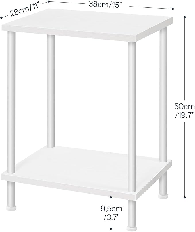 HOOBRO End Table, Small Side Table, Nightstand - Image 3