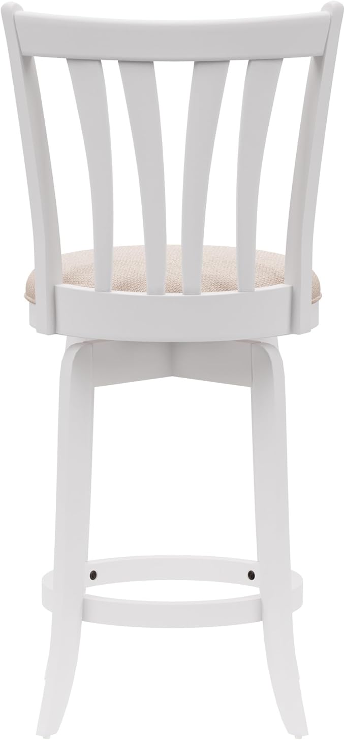 Hillsdale 25.5" Savana Wood Swivel Counter Height Stool - Image 12