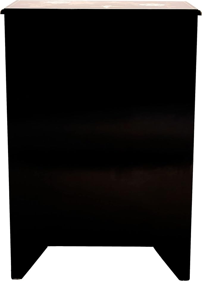 Red Lantern Artisan Crafted Lacquer Storage Cabinet - Image 7