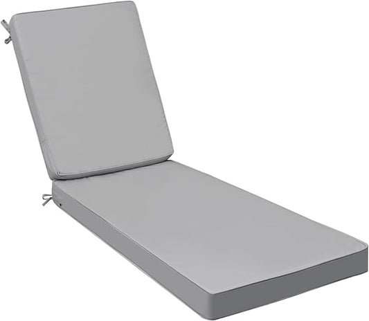 AAAAAcessories Outdoor Chaise Lounge Cushions, Fade-Resistant, Waterproof Patio by AAAAAcessories