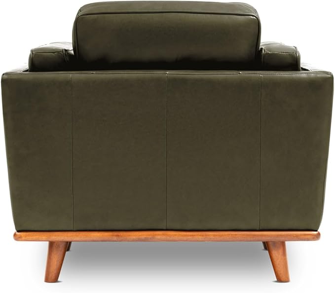 Valencia Artisan Leather Accent Chair, Full-Aniline Leather Upholstery - Image 6