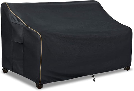 Patio 3-Seater Sofa Cover, Outdoor Couch Cover Fits up to 76W x 32.5D x 33H by LSongSKY