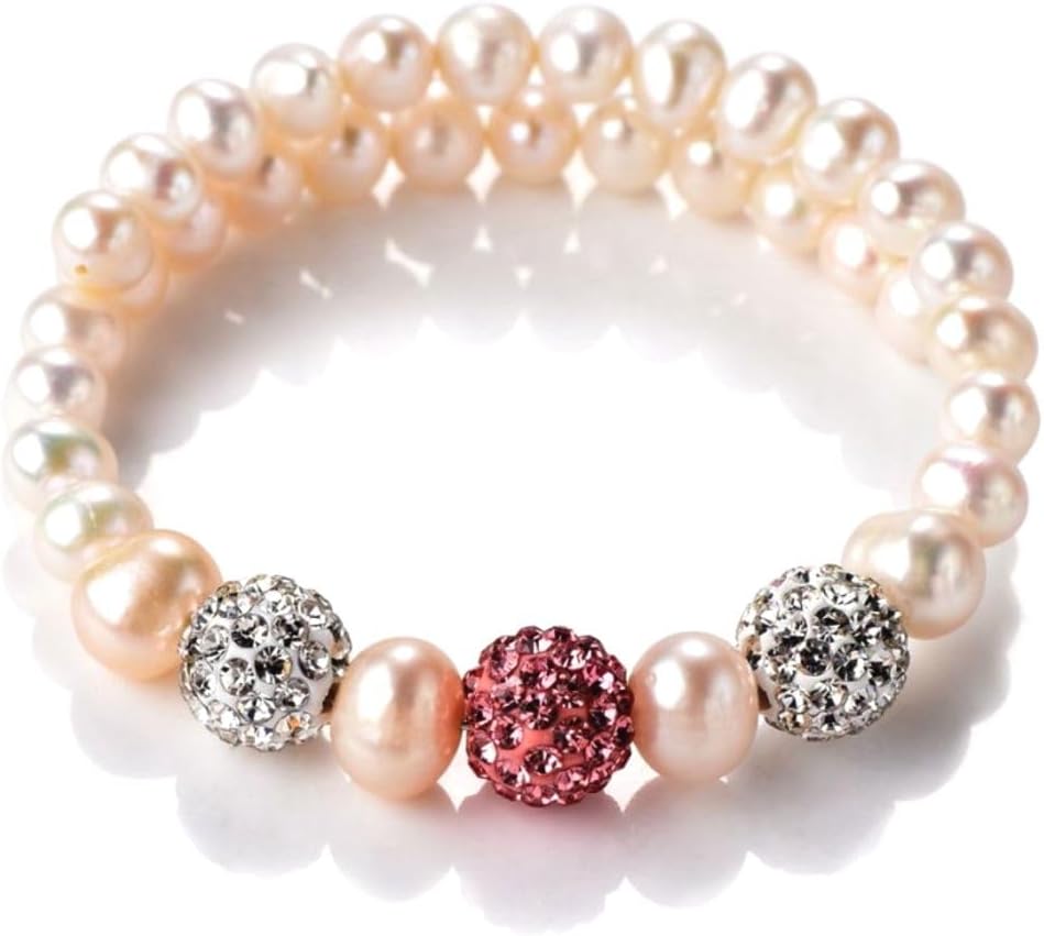 100pcs Adabele Grade A Suncatcher Crystal Rhinestone Pave Loose Beads 8mm Clear White Polymer Clay Disco Ball Spacers Compatible with Shamballa All Craft Jewelry Making DB8-1