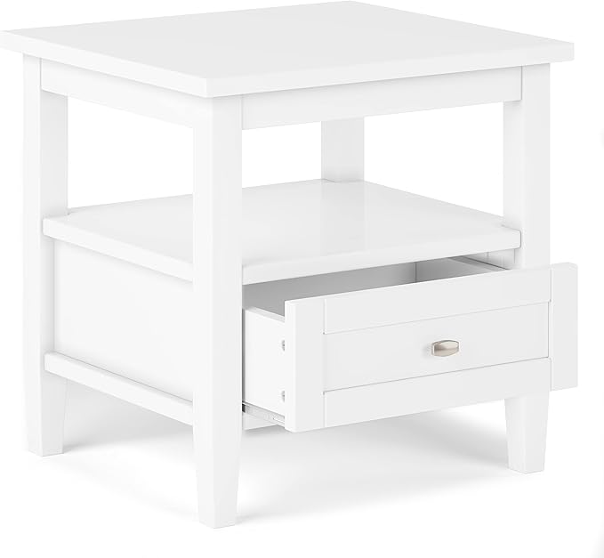 SIMPLIHOME Warm Shaker End Table - Image 4