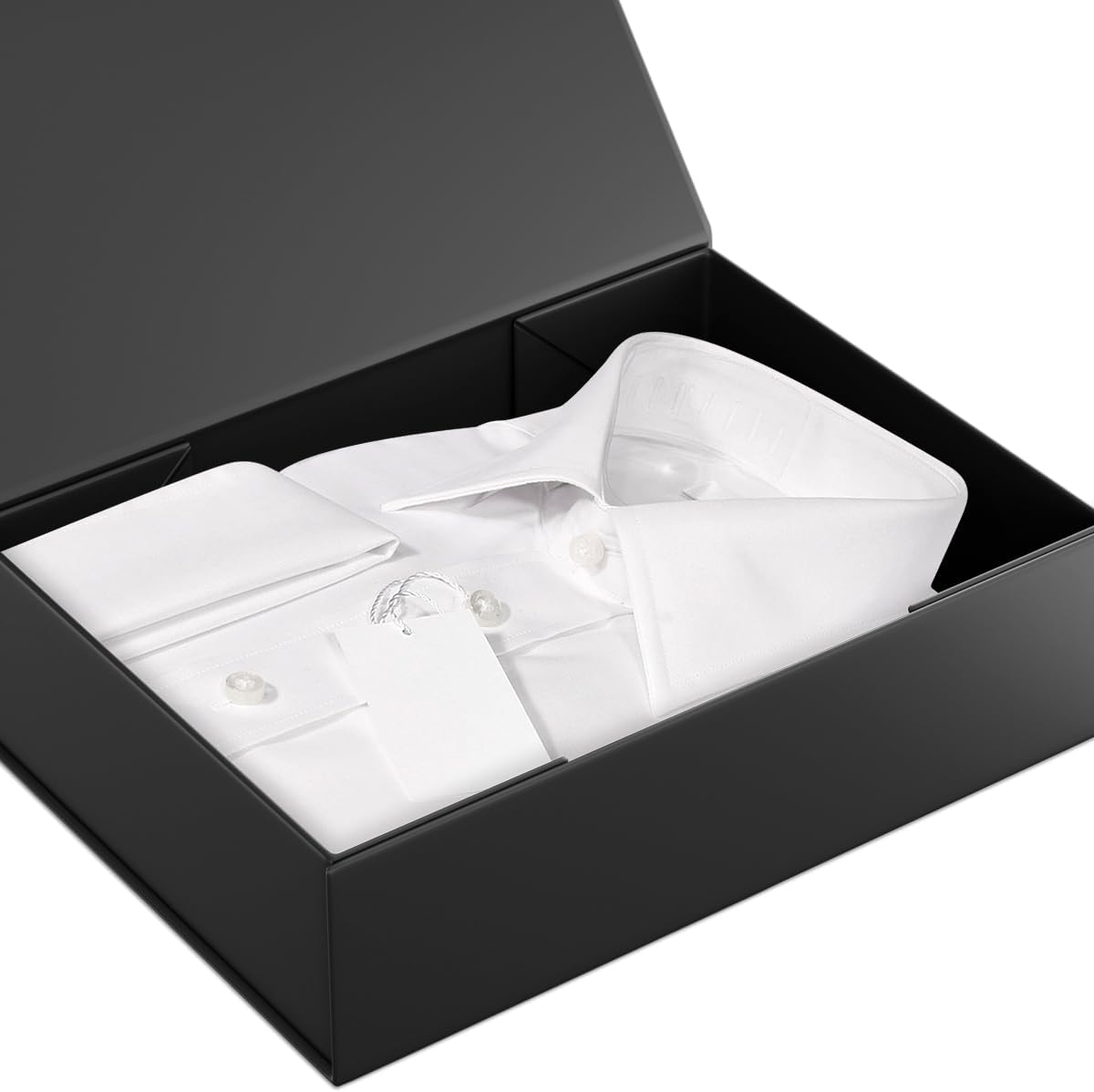 Black Gift Box 11.9" x 8.5" x 3.3" with Magnetic Closure Lid Gifts Boxe for Presents,Bridesmaid Gift Boxes,Cute Box,Birthday Gifts Boxe,Luxury for Gift Packaging, Magnetic Gifts Boxes for Wrapping Gift