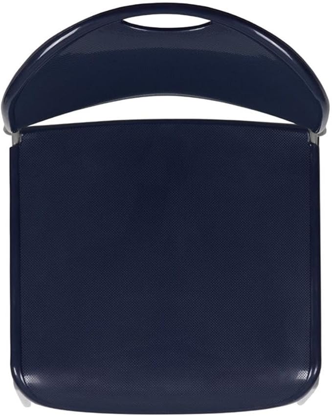 Flash Furniture HERCULES Series 880 lb. Capacity Navy Ultra-Compact Stack Chair - Image 6