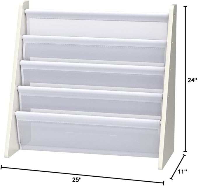 Humble Crew Kids Bookshelf, 4-Tier Front-Facing Book Display Organizer - Image 3