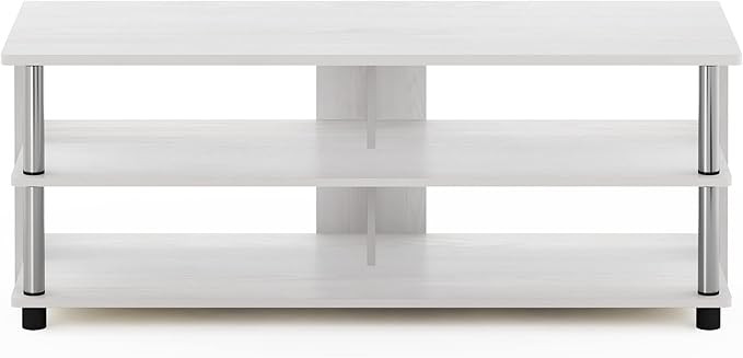 Furinno Sully TV Stand, 3-Tier Rectangular Entertainment Center - Image 6