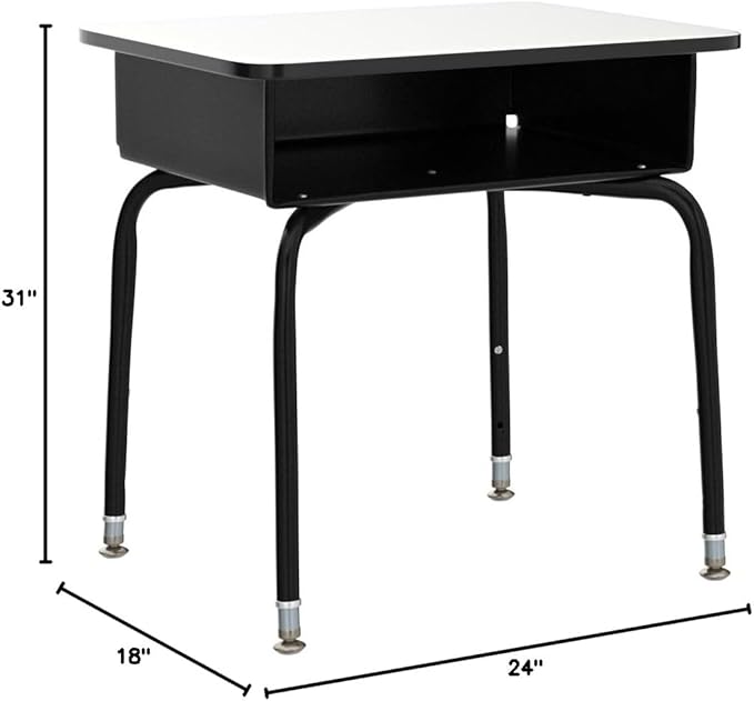 Flash Furniture Billie Open Front Student Desk - Image 14