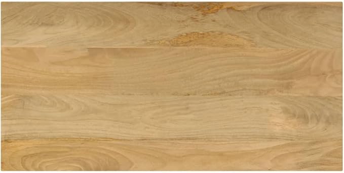 Solid Mango Wood Coffee Table 39.4"x19.7"x13.8" Rectangular Accent Table - Image 5