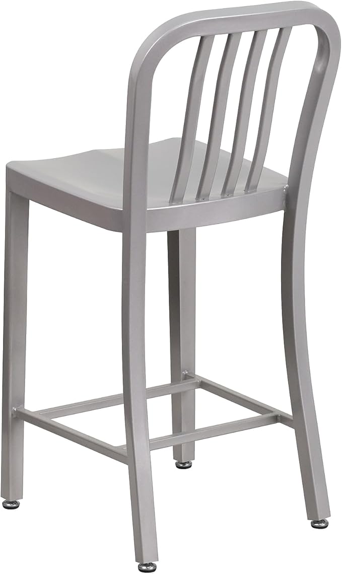Flash Furniture 24" Commercial Grade Metal Counter Height Stool - Image 5