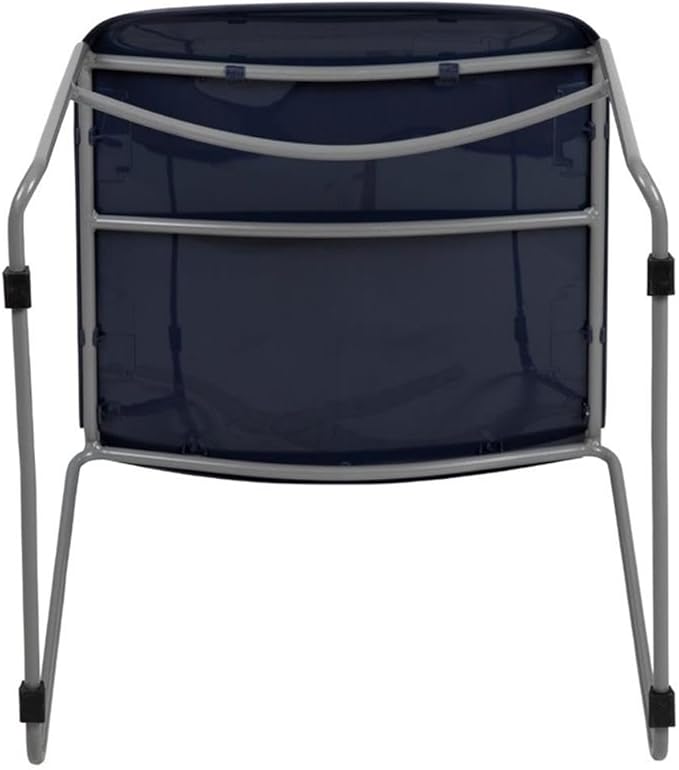 Flash Furniture HERCULES Series 880 lb. Capacity Navy Ultra-Compact Stack Chair - Image 5