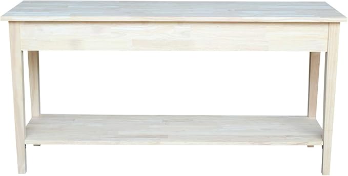 IC International Concepts Spencer Server Extended Length Console Table - Image 4