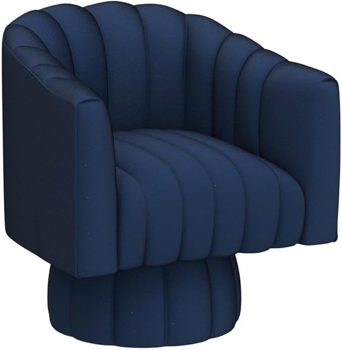 Dewhut Swivel Accent Chair, 360° Swivel Barrel Chair - Image 5