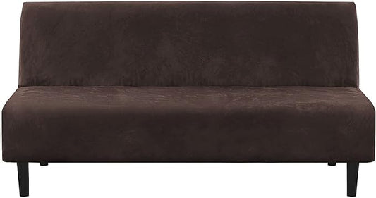 H.VERSAILTEX Real Velvet Futon Cover Armless Sofa Covers Sofa Bed Covers by HVERSAILTEX