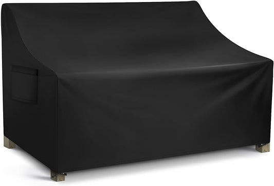 WLEAFJ Patio Sofa Cover Waterproof, 3-Seater Outdoor Sofa, Heavy Duty Deep by WLEAFJ