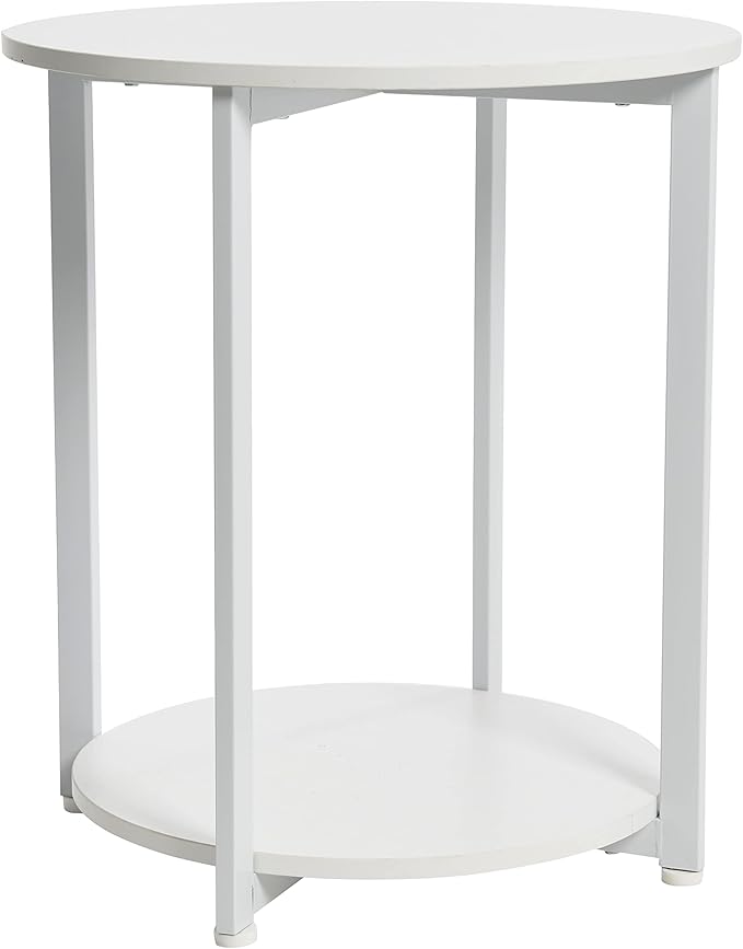 Household Essentials Jamestown Round Side End Table - Image 5
