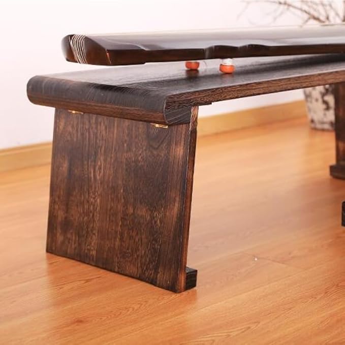 Coffee End Table Wooden Floor Table - Image 5