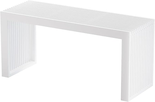 Bamboo Indoor Long Dining Bench, Outdoor Modern Wood Benches 35 Inch Bamboo by Unknown