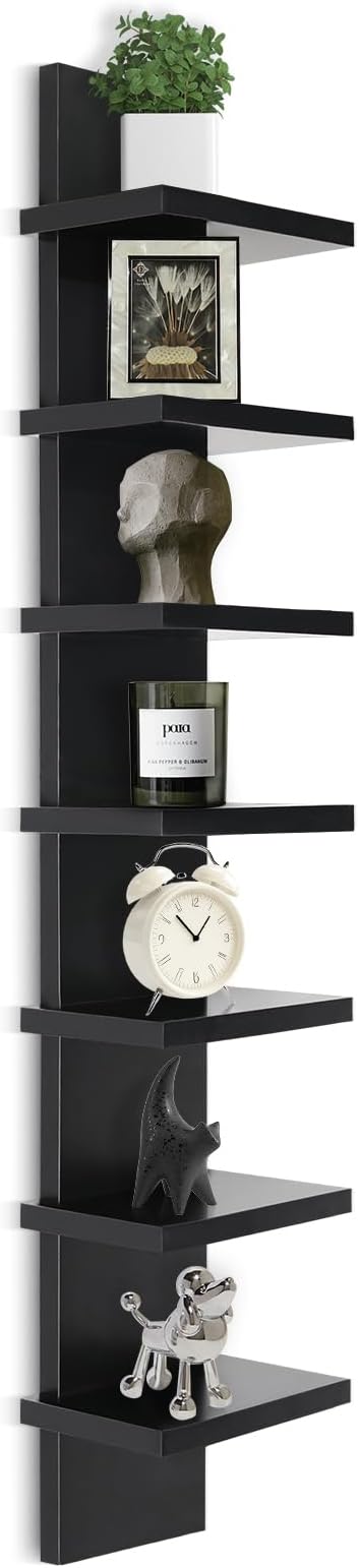 Homaterial 7 Tier Vertical Wall Shelf by Homaterial